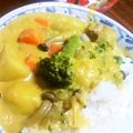 チヅルサン's cooksnap of when they made ホワイトスープカリー.