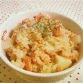 あきっきき's cooksnap of when they made 里芋と鮭の炊き込みご飯.
