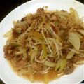 まゆぅ33's cooksnap of when they made 豚バラとキャベツのネギ塩炒め.