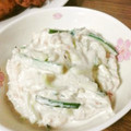 みりせな's cooksnap of when they made サブおかず☆ササミときゅうりの梅マヨあえ.