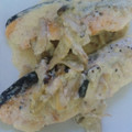 andyhope69's cooksnap of when they made 簡単！鮭のバター焼きクリームソース添え♡.