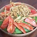 sirobara11's cooksnap of when they made カリカリごぼうとミズナのサラダ.