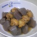 ダ〜ごはん's cooksnap of when they made ほたてとこんにゃくの煮物.