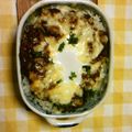 かどん's cooksnap of when they made アツアツ焼きカレー☆トロトロの半熟卵入り.