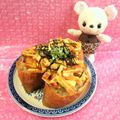 みなみんくっきんぐ's cooksnap of when they made 余った炊き込みご飯でリメイク☆いなり寿司.