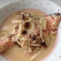 ゆゆゆゆんたん's cooksnap of when they made 鮭＆しめじ♪コク旨クリームソース煮✿.