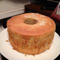 piyochaman's cooksnap of when they made 絶品★バナナシフォンケーキ.