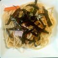 natukeiママ's cooksnap of when they made 手抜き？＊キノコの和風スパゲティ.