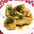 シャンプーハット's cooksnap of when they made フライパンで鶏の唐揚☆ねぎソース.