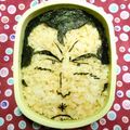 シャンプーハット's cooksnap of when they made 旦那用☆ギャグ弁　スッパマン.