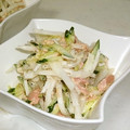 みるくだんご's cooksnap of when they made 大根ときゅうりとツナのサラダ.