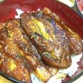 みくえも's cooksnap of when they made ウナ重！…ならぬナス重！！.