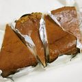 ハナレ's cooksnap of when they made ＊黒糖あずきの和風ベイクドチーズケーキ＊.