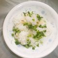 白いぐれーぷ's cooksnap of when they made 大根葉とじゃこの混ぜごはん.