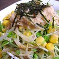 博多のあん's cooksnap of when they made サラダ感覚スパ☆わさマヨソースがけ♪.