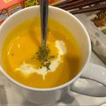 ぴぽ's cooksnap of when they made カボチャと人参の冷製ポタージュ☆.