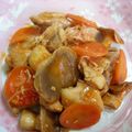 生誕１９７３年独身男's cooksnap of when they made 鶏肉と野菜の簡単♪トマトジュース煮.