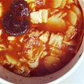 nimiz's cooksnap of when they made カレーの残りリメイクしてカレー鍋.