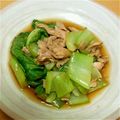 purebeauty's cooksnap of when they made レンジで簡単！青梗菜とツナの煮物.
