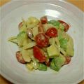 purebeauty's cooksnap of when they made ☆トマトとアボカドのワサビ醤油サラダ☆.