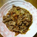 mameapan's cooksnap of when they made 【定番】 俺の 豚しょうが焼き.