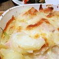 茶　子's cooksnap of when they made もっちり美味しい♪キッシュ風グラタン.