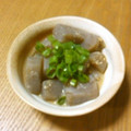 ｎｕｎｕ's cooksnap of when they made 蒟蒻の田楽風さっと煮。25kcal.