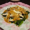 ゆきるさん's cooksnap of when they made ジューシー☆鶏胸肉と小松菜のゴマソース.