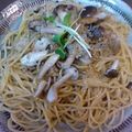 えりー。's cooksnap of when they made しめじとじゃこのパスタ.