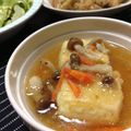 ♥ゆみ♥'s cooksnap of when they made 揚げ出し豆腐の野菜あんかけ.