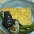 のほぽんりゅう's cooksnap of when they made 甘～い厚揚げとシイタケとインゲンの煮たの.