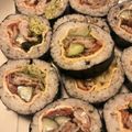 えしれ。's cooksnap of when they made 簡単！うち風ガッツリ韓国海苔巻き.