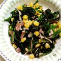 オンライン's cooksnap of when they made 子供も大好き！ほうれん草のコーン炒め.