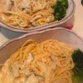 Linlyn's cooksnap of when they made チーズ♡きのこクリームパスタ.