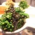 tomokoshiawase's cooksnap of when they made 春を満喫♡菜の花の海苔わさびあえ♪.