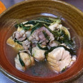 ぱるるきょんちー's cooksnap of when they made プレ農家めし◆厚揚げと豚肉と青菜の煮物.