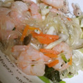 萌葱いろ's cooksnap of when they made 塩こうじでエビと春雨の塩炒め.