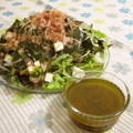 赤い電話's cooksnap of when they made おかかとクリームチーズの和風サラダ.