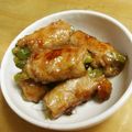 ぽりぽり拓庵's cooksnap of when they made アスパラと余り野菜の豚肉巻き（照り焼き）.