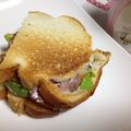 まーいっ！'s cooksnap of when they made ♡アボカドベーコンエッグサンド♡.