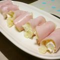 くまやっこ's cooksnap of when they made ＊簡単＊ハムとポテトのクリームチーズ巻き.