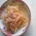 まるかば's cooksnap of when they made たくあんのアレンジ.