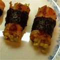 まみりん子's cooksnap of when they made 爪楊枝不要！のり巻きえのきベーコン.