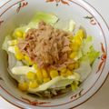 hana_4's cooksnap of when they made 包丁いらず♪サラダ蕎麦.