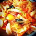 annam's cooksnap of when they made マロニーで☆トッポギならぬマロッポギ.