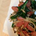 こいわみ's cooksnap of when they made しめじとほうれん草の簡単ソテー♪.