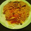 フーバさん's cooksnap of when they made トマトカルボナーラ♪.