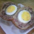 kawayu's cooksnap of when they made スコッチエッグを揚げちゃいました♪.
