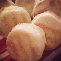 Linenwool's cooksnap of when they made イングリッシュマフィン***牛乳パックで型も作っちゃおう***.