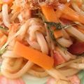 あざらしの赤ちゃん's cooksnap of when they made ＊ポン酢 de 焼きうどん＊.